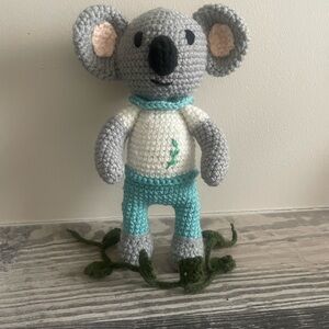 Handmade Crochet Koala Plush Toy